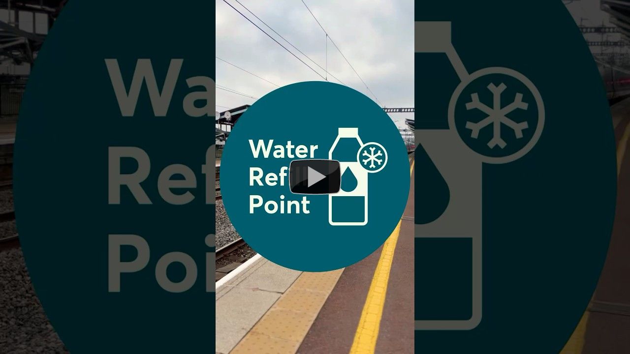Free water refill points rolled out onboard Avanti West Coast services
