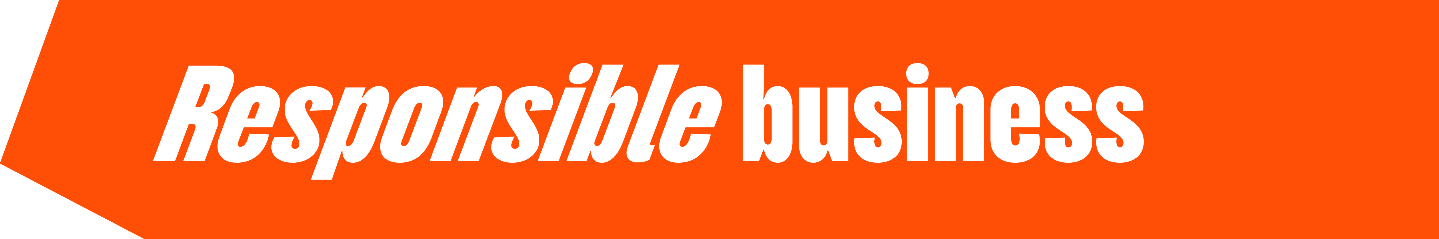 Responsible business header